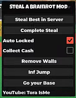 Steal a Brainrot MODDED Script NO KEY